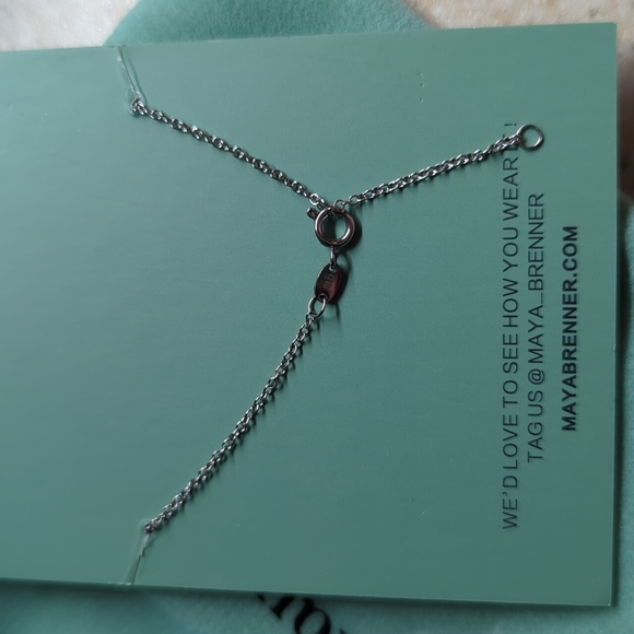 NEW Maya Brenner Love Bracelet in Silver Tone - Picture 2 of 2